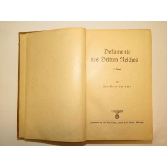 Documents of the 3rd Reich Dokumente des Dritten Reiches. Espenlaub militaria